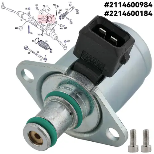 2114600984 2214600184 A 2114600984 2114600884 A 2214600184 Válvula proporcional de dirección asistida apta para Mercedes W204 W211 W164 R171