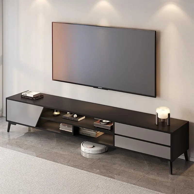 2026 New Modern Simple TV Cabinet and Coffee Table Combo Living Room Floor Storage Unit for Small Apartments Home Furniture