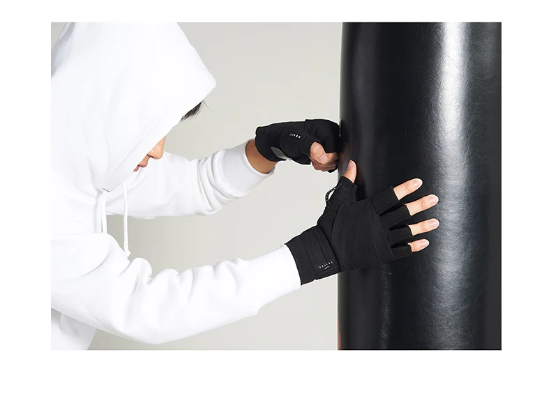 2025 Tactical Multi Function Bandage Boxing Training Fingerless Gloves Men Women Winter Warm Cycling Sport Techwear White Gloves