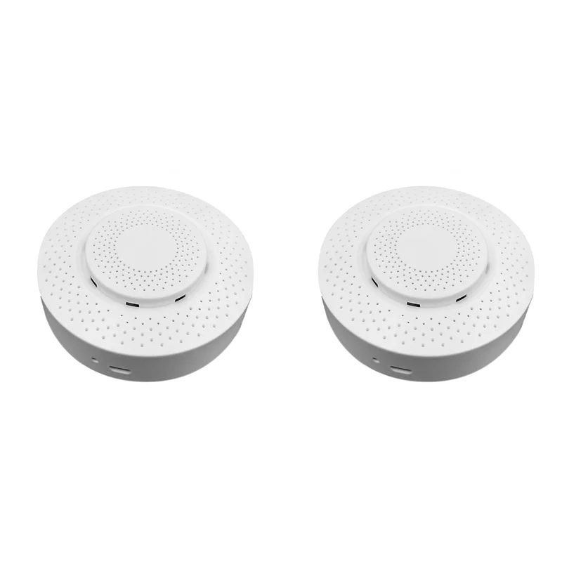 ABKQ-2X Zigbee/Tuya WIFI スマートエアボックス二酸化炭素検出器 CO2 ガスセンサーホルムアルデヒド VOC 温度湿度センサー