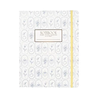 7.5"x9.75" College Ruled Composition Book Limoncello Blue