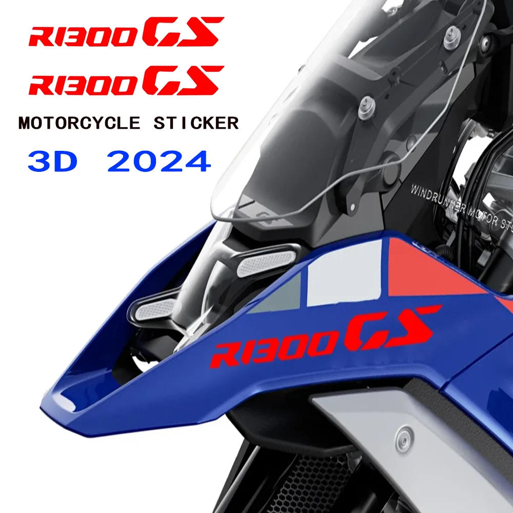 

For BMW R1300GS Motorcycle Stickers Waterproof Decal LOGO R 1300GS 2012-2023 2024