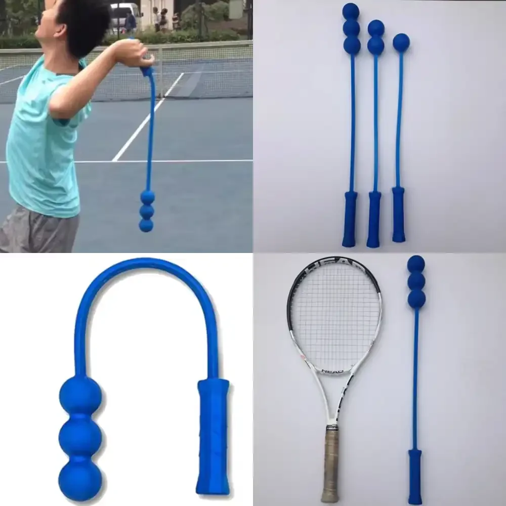 WAP01  Professional Tennis Practice Whip Beginners Training Tennis Practice Whips Outdoors Serve Trainer Portable Sports
