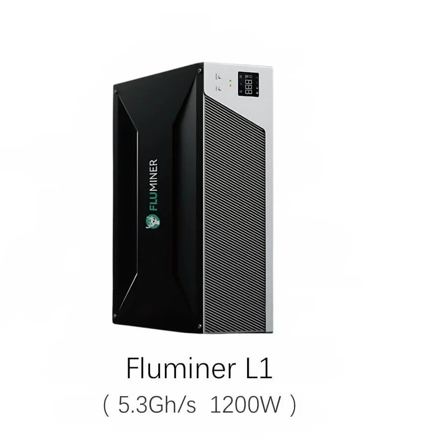 Fluminer L1 5.3Gh/s 1200W เครื่องขุดดอลลาร์ด็อกเกิลไลท์คอยน์ Doge LTC