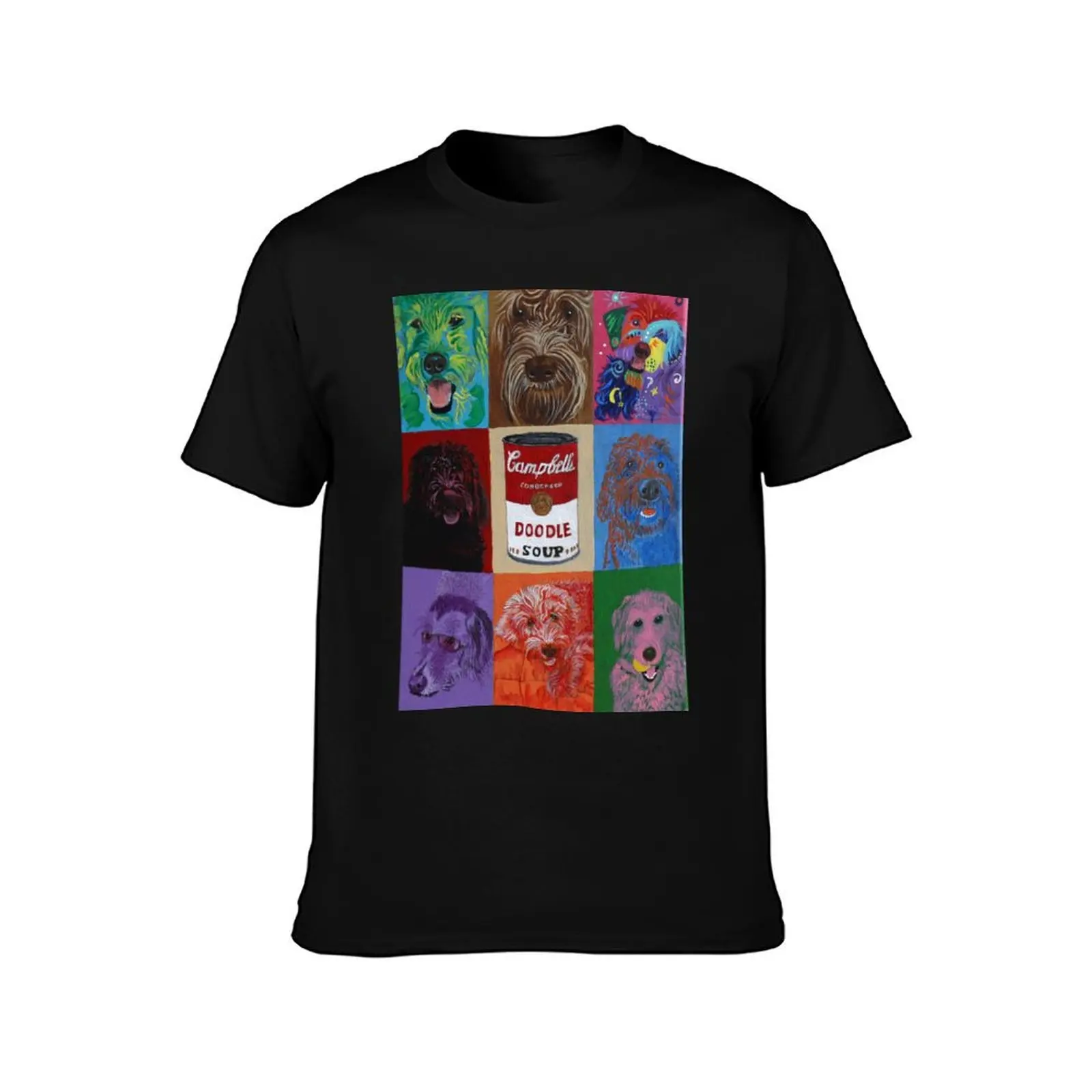 Doodle Soup T-Shirt Moisture Wicking Quick Dry Tee T-Shirt