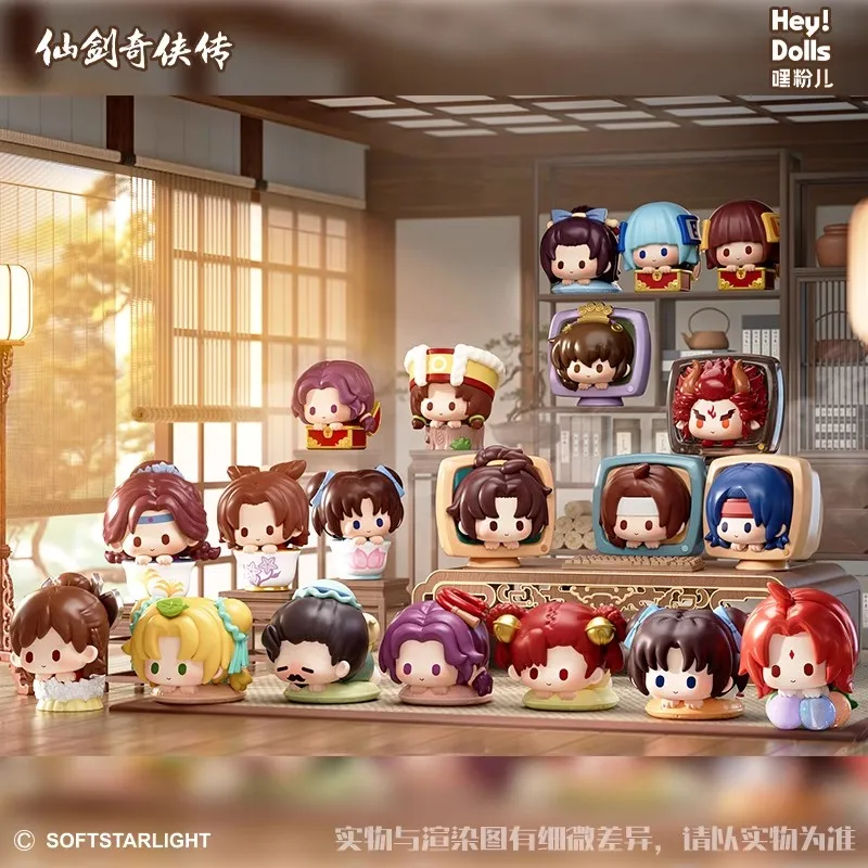 

Suplay Sword and Fairy Life Series Mini Blind Bag Toys Kawaii Anime Action Figure Guess Bag Surprise Mystery Box Dolls Girl Gift