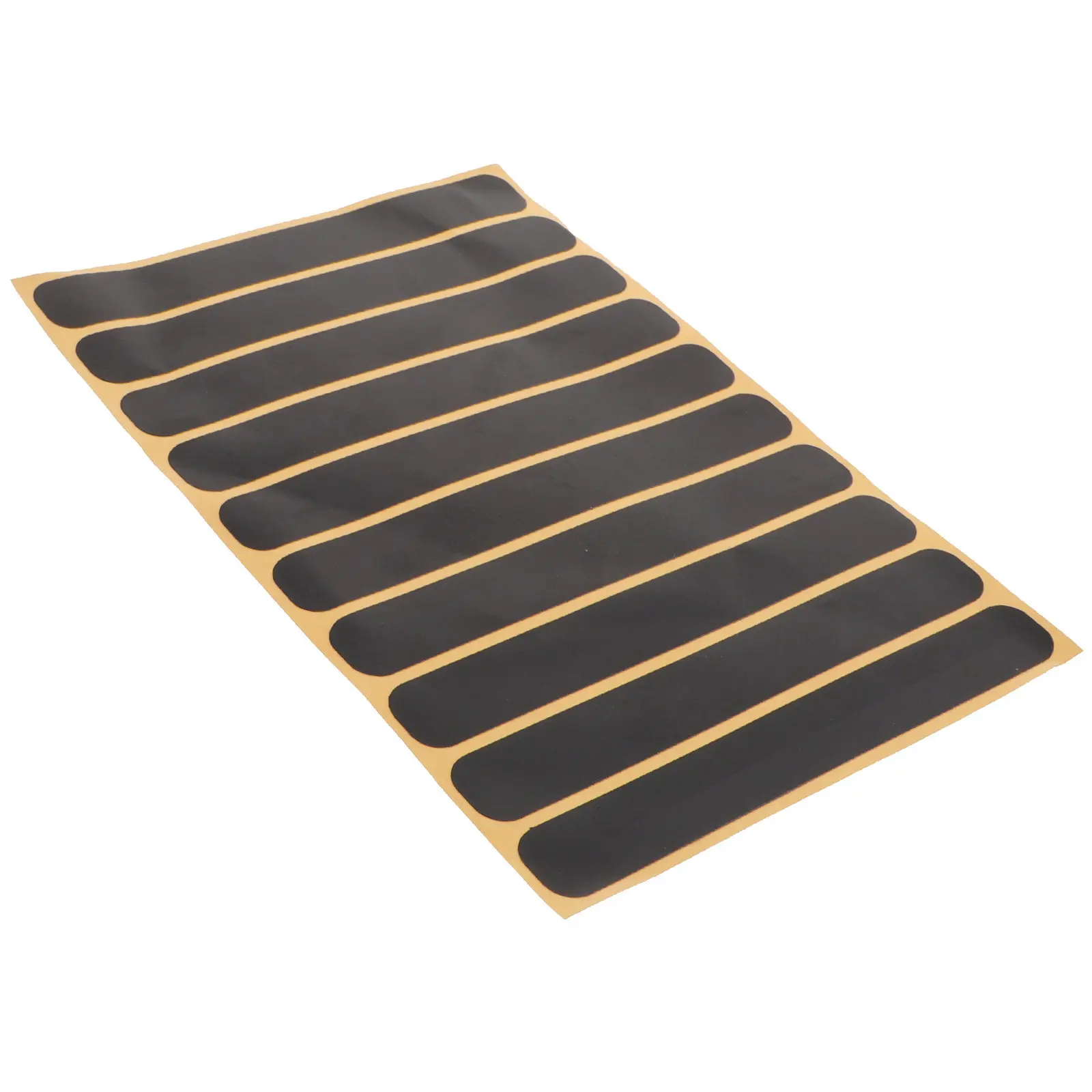 

Reflective Stickers Motorcycle Safety Bike Decals Black Tape Resin Graphics Helmets Decorative Accessories Durable