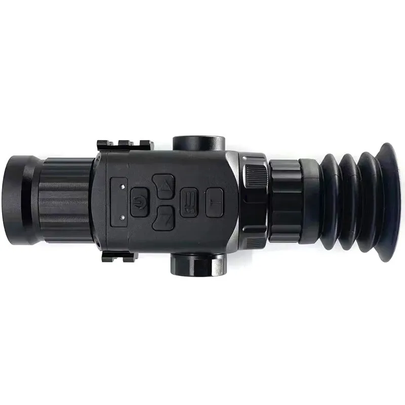 Rangefinder with side-mounted external screen M50 thermal vision and aiming dual-purpose thermal imaging