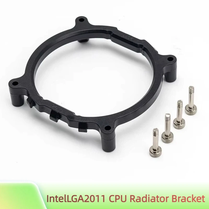 

LGA2011 Base Bracket For Intel X79 X99 Motherboard Socket Interface, Lengthbreadth 80mm Round CPU Radiator Base Bracket Plastic