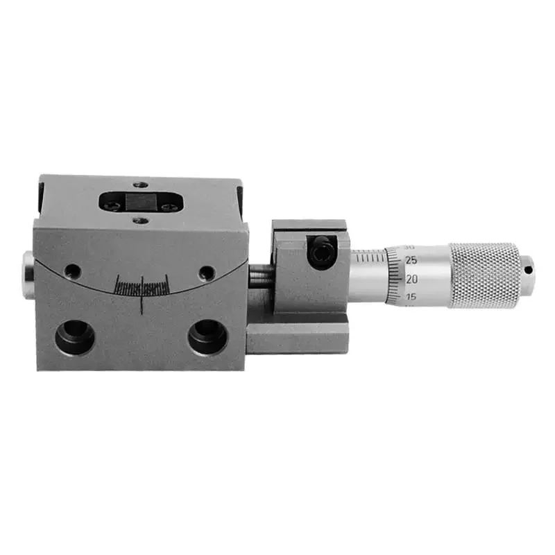 Optical precision angle table, fiber angle fine-tuning table, pitch platform manual horizontal tilt angle adjustment