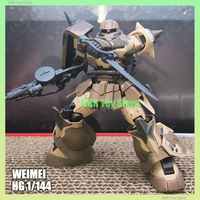 WEIMEI HG 1/144 Assembly Model Kit Zaku Type Sangho MS-06GD High Mobility Surface Action Figure Robot Plastic Model Kits Toy