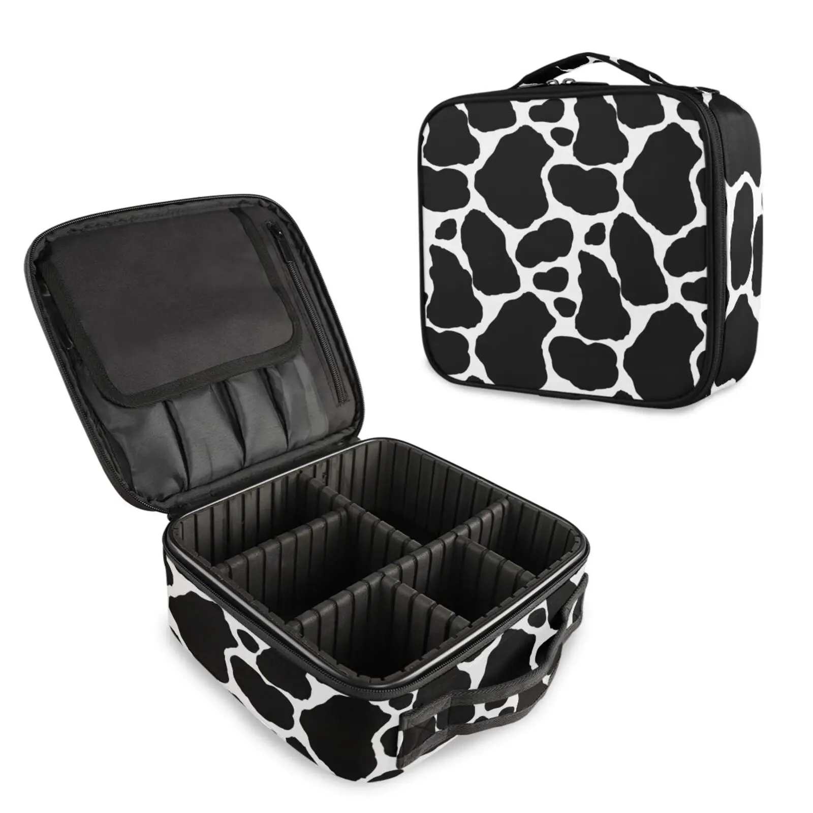 

Brand Cosmetic Bag Travel Women High Quality Leopard Print Professional Makeup Organizer Bag Female Large Capacity Storage Case