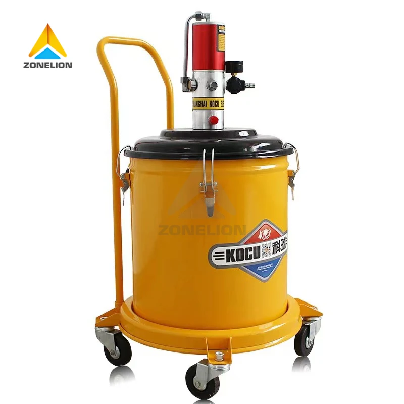 

Construction Machinery Lubricating Grease Filling Pump High Pressure Oiler Injector Pneumatic Butter Machine for Excavators