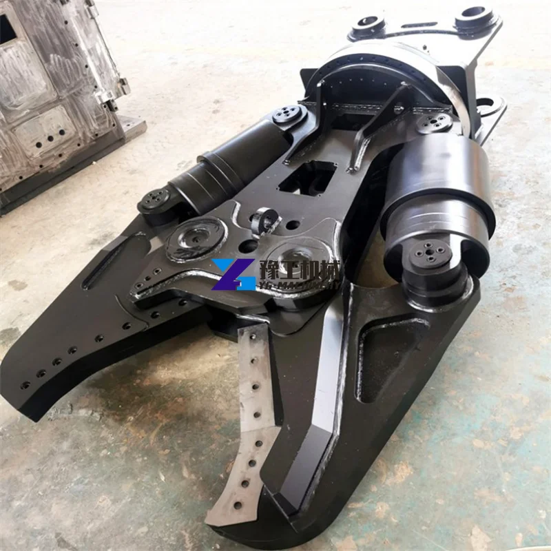 Ekskavator Silinder Ganda Geser Hidraulik Ekskavator Bekas Beton Ekskavator Geser Hidraulik Pasokan Geser Paruh Rendah Putar
