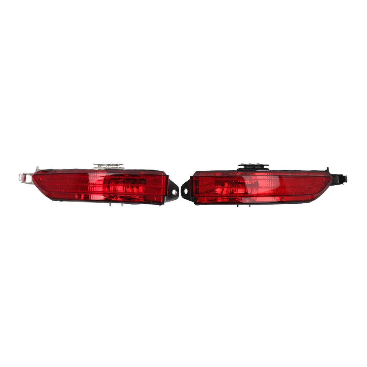 Car Rear Bumper Reflector Light Brake Lamp Without Bulb Warning Light Strip Bar For VW Touareg 2011-2014 7P6945701D 7P6945702D