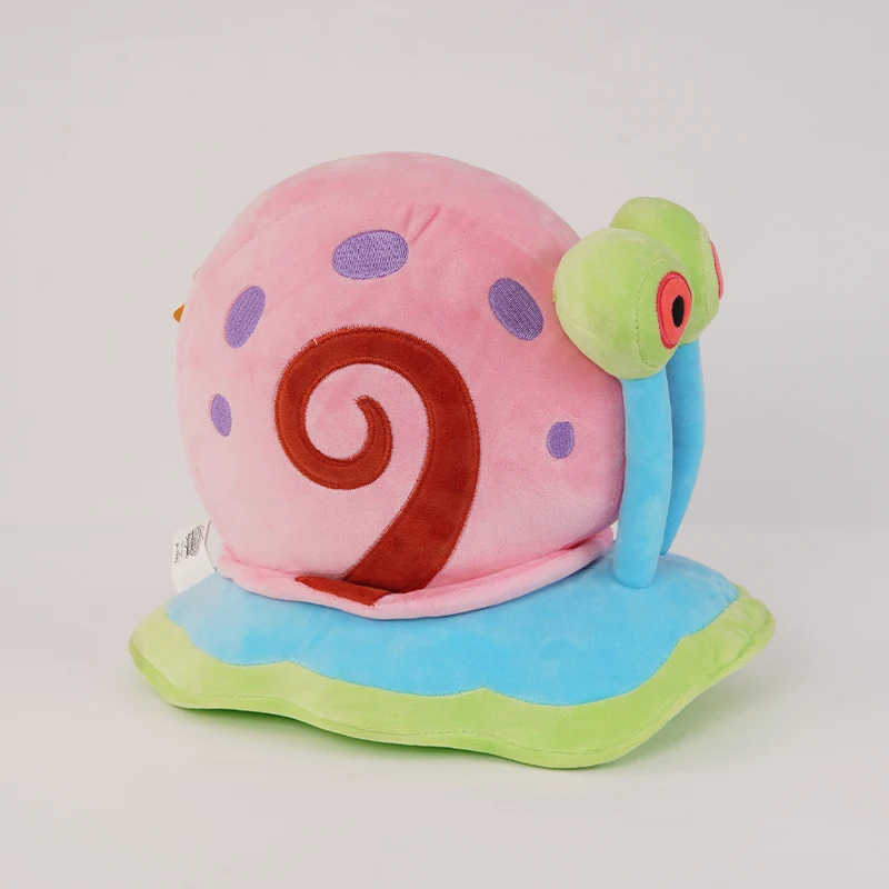 Bob l'éponge SquarePants Gary l'escargot en peluche, jouets de dessin animé et mignons pour enfants, décorations d'oreiller, cadeau d'anniversaire pour garçon