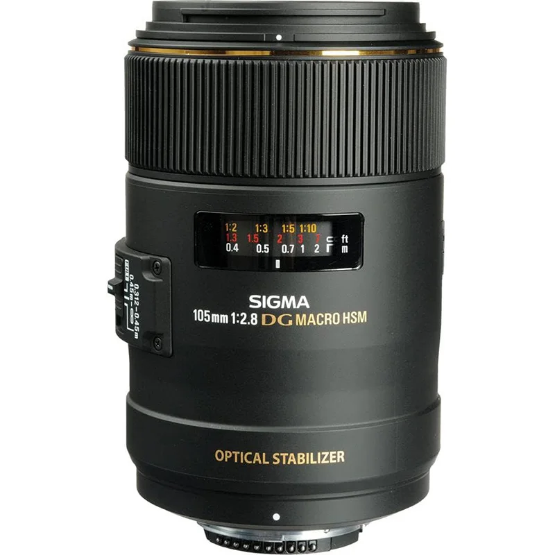 Sigma 105mm F2.8 EX DG OS HSM Macro Lens for Canon/Nikon