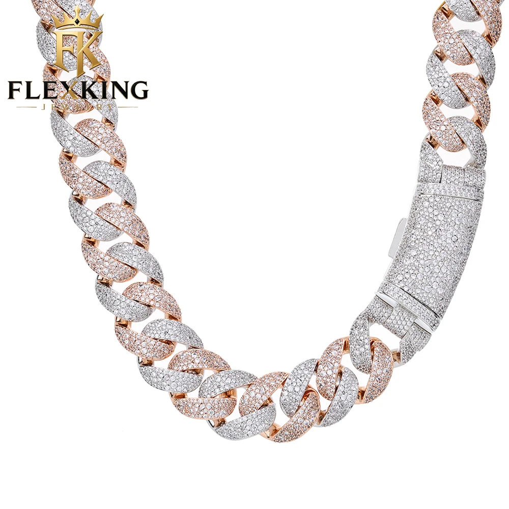 flexking-collier-et-bracelet-cuban-link-Epais-22mm-bicolore-en-laiton-sertie-de-zircons-style-bling-luxe-hip-hop-pour-hommes-bijoux-en-gros