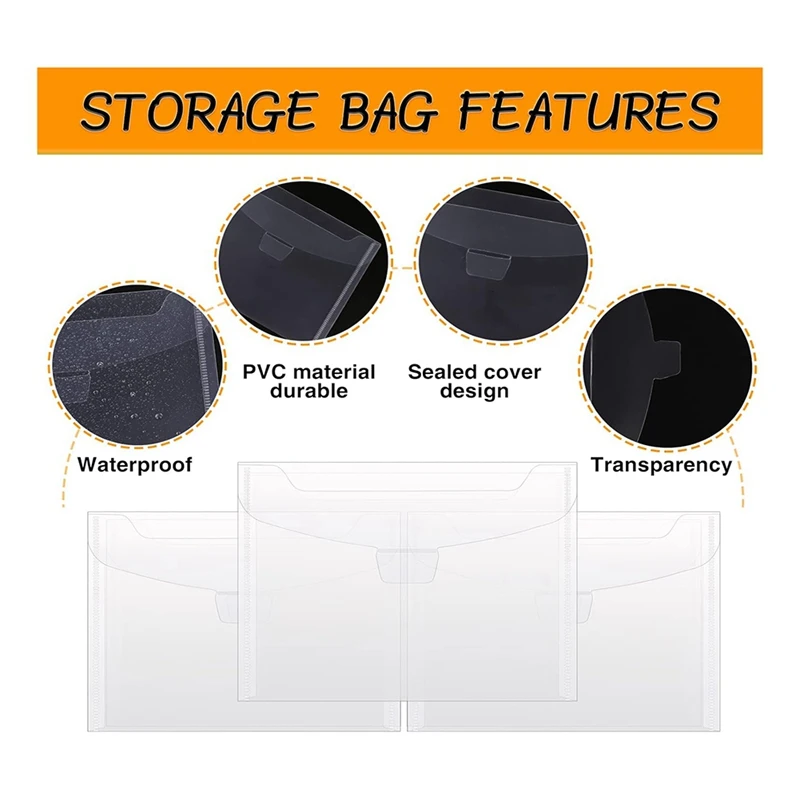 Stamp And Die Storage Bags And Rubber Magnetic Sheets For Storing Die Cuts, DIY Scrapbooking