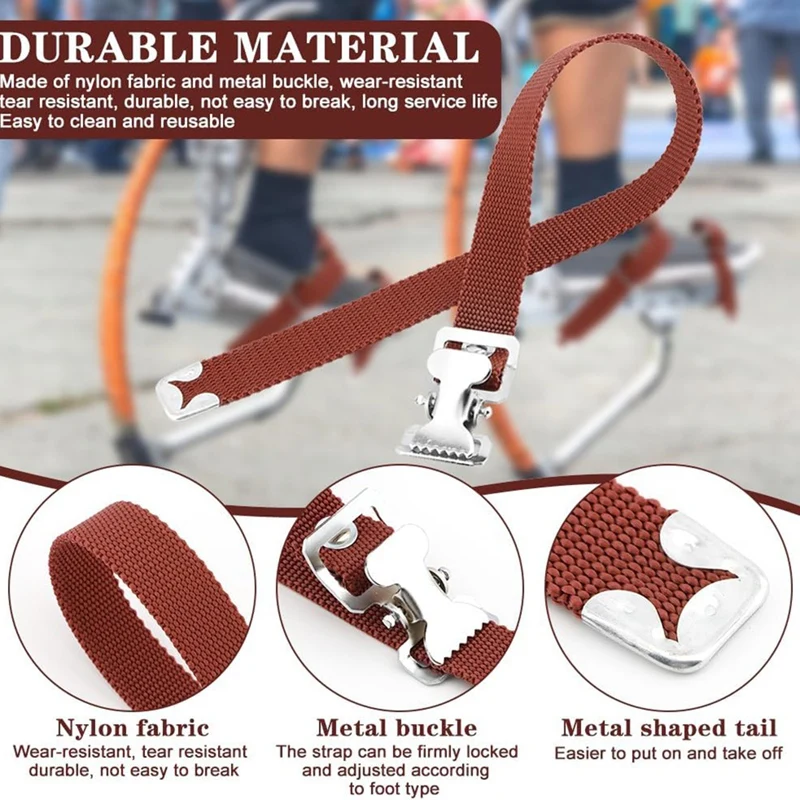 M11K-4PCS Trockenbau Stelzen Riemen, Bein Band Riemen Trockenbau Fuß Band Riemen Kit Nylon Bein Fixierung Strap Ersatzteil
