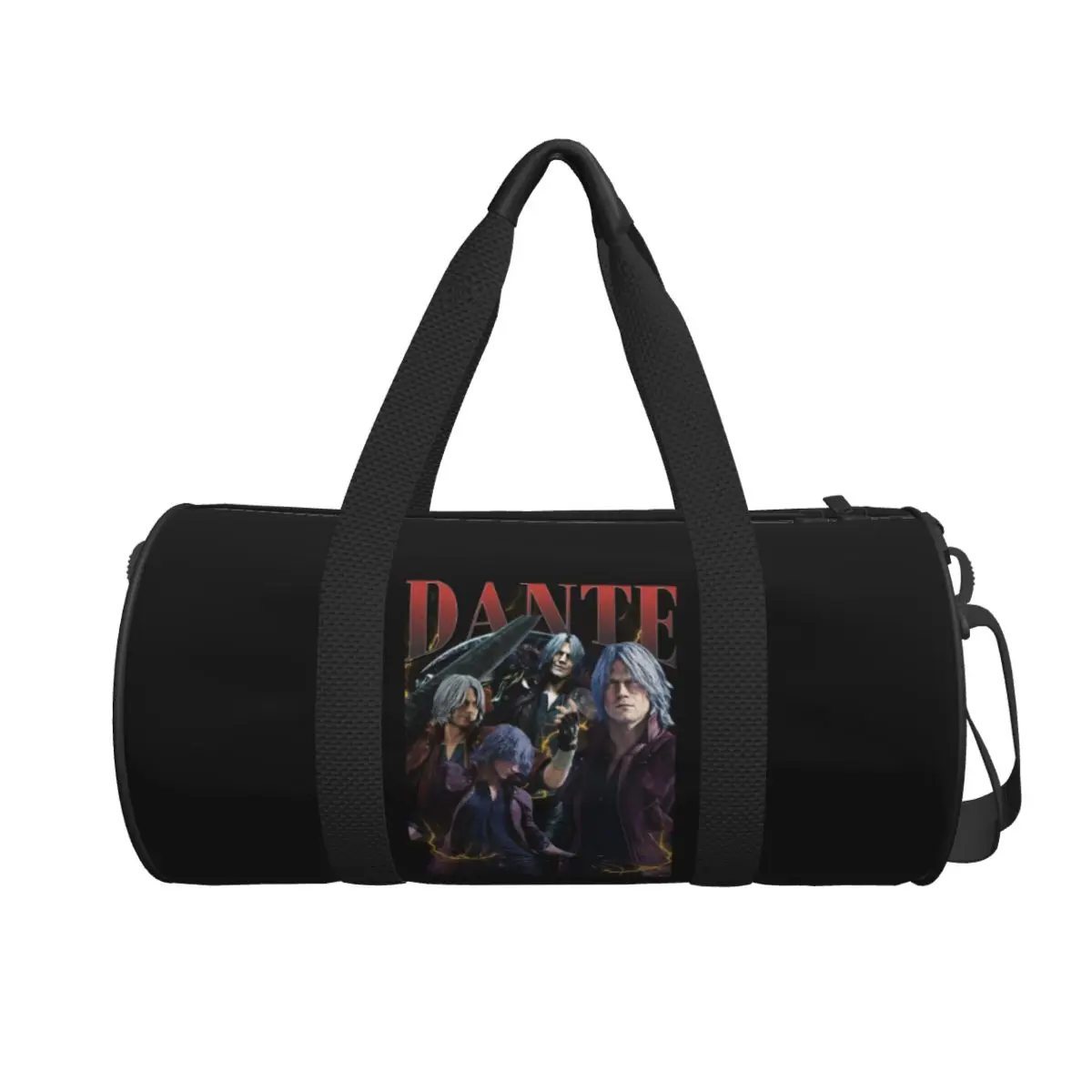 

Limited Dante Devil May Cry Large Duffle Gym Bag Multi-Functional Duffle Travel Bags Handbags Fitness bag