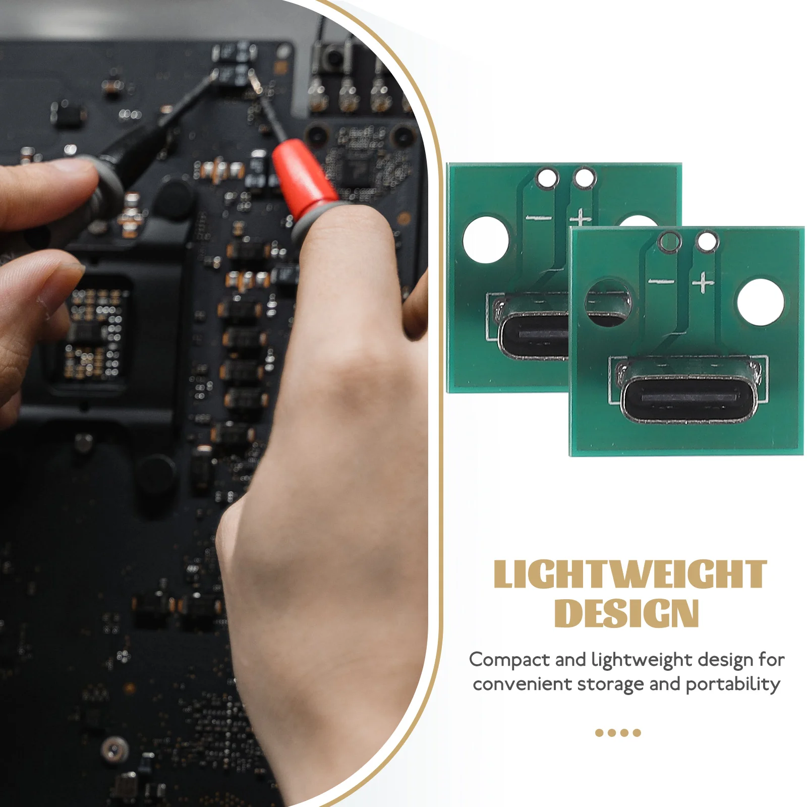 10 Buah Tipe Adaptor Papan PCB Mendukung Modul Konektor USB Konverter untuk Kabel