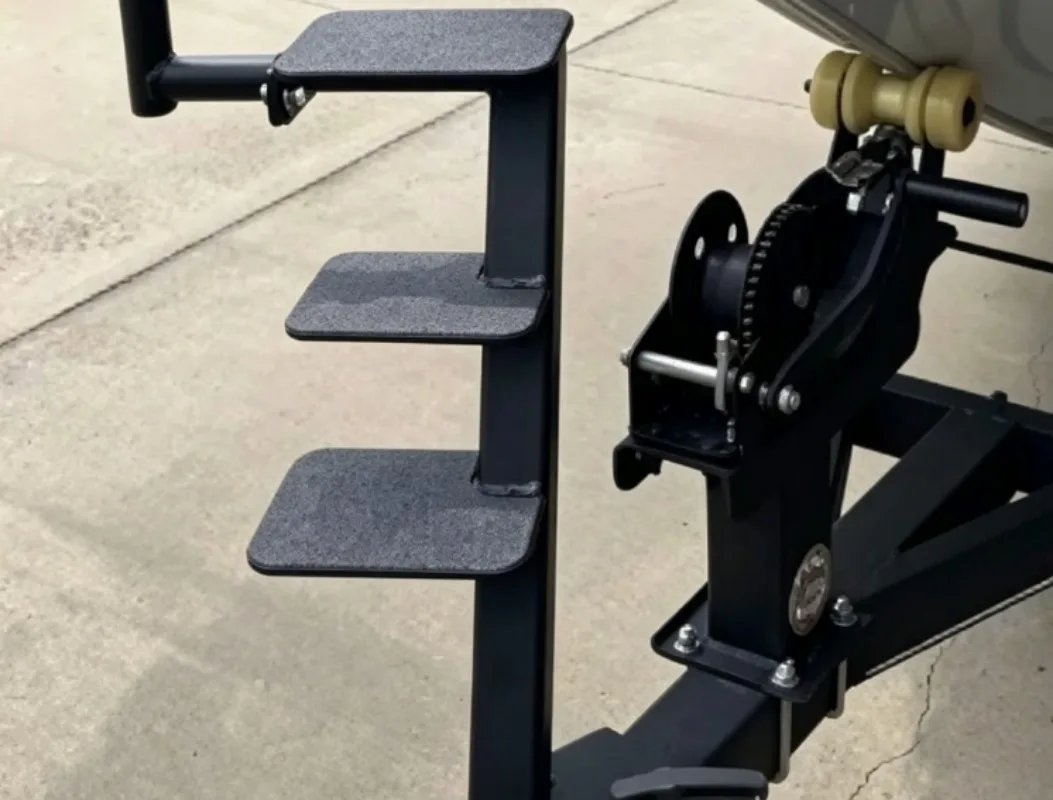Marine Trailer Universal Step Ladder 2-Step / 3-Step Boat Trailer Pedal