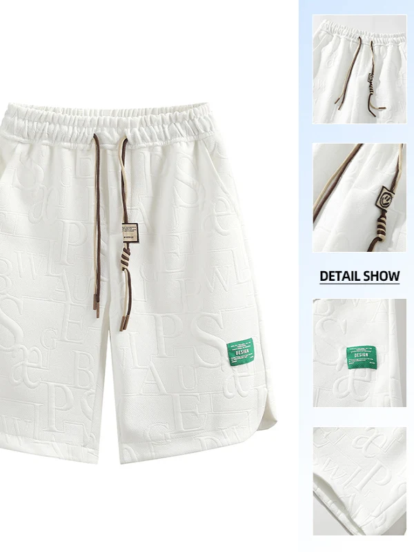 

Мужские свободные прямые брюки-капри для лета, повседневные, для активного отдыха, модные спортивные шорты-боксеры средней длины