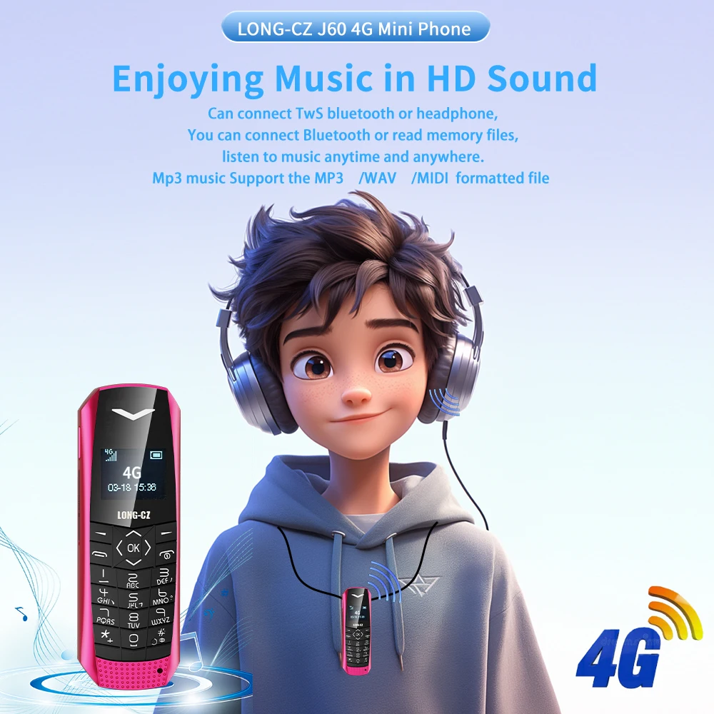 Super Mini Size Bar Mobile Cute Style Single Sim SOS Call Voice Changer Pocket Size Finger Mobile Phone For Young Kids No Apps