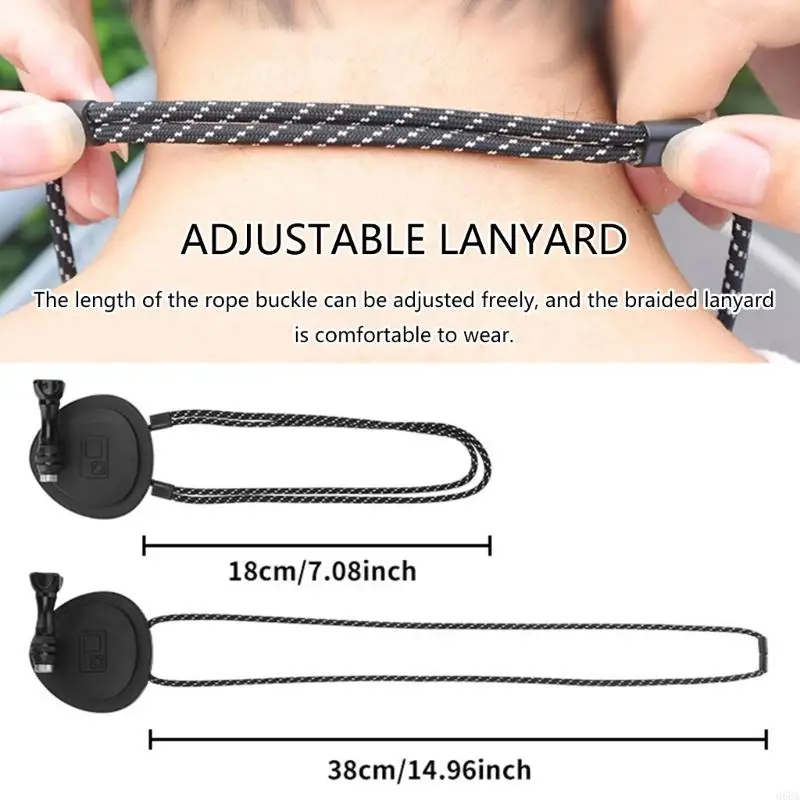 Montaje cuello accesorio magnético rápido para acción 5 BASE ANISLIP BASE SOPORTE MAGNETICO MAGNOCHE CON ELLA