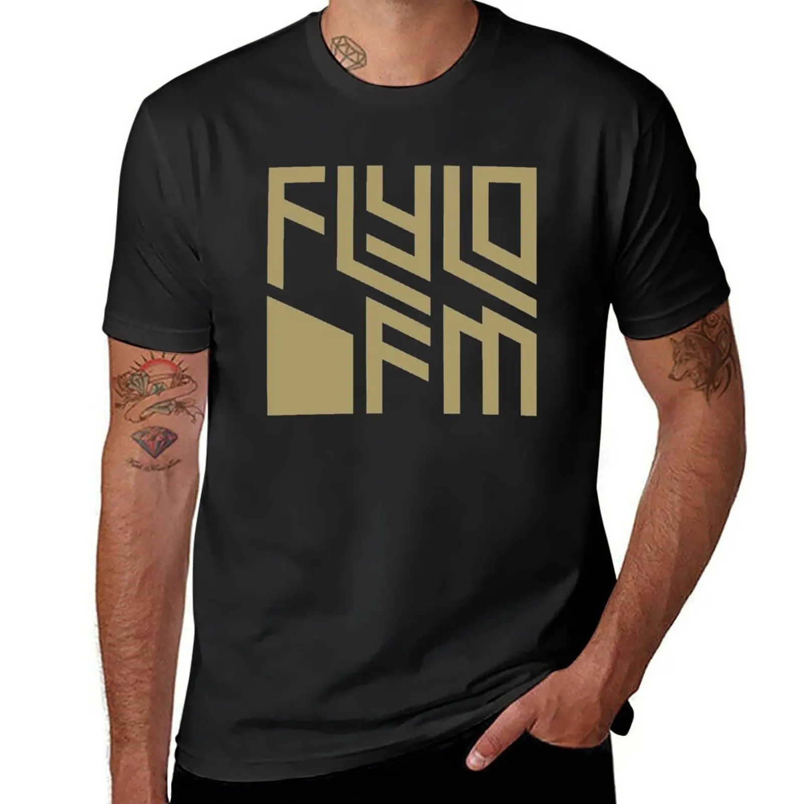 New Flylo FM GTA V Online T-Shirt funny t shirt sports fan t-shirts mens clothes