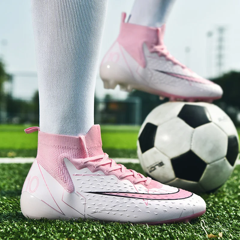 Scarpe da calcio da uomo scarpe da calcio da allenamento in erba sintetica comode scarpe da calcio traspiranti Futsal Indoor Superfly