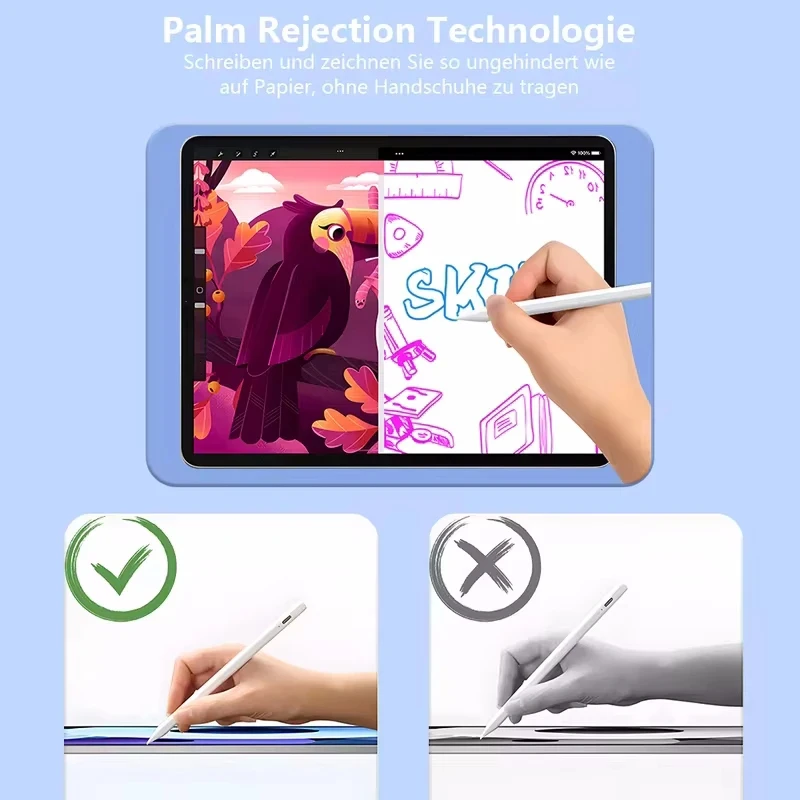 قلم عالمي للكمبيوتر اللوحي الذي يعمل باللمس لجهاز iPad Apple Pencil للهاتف المحمول Lenovo Huawei Xiaomi RedmiSamsung