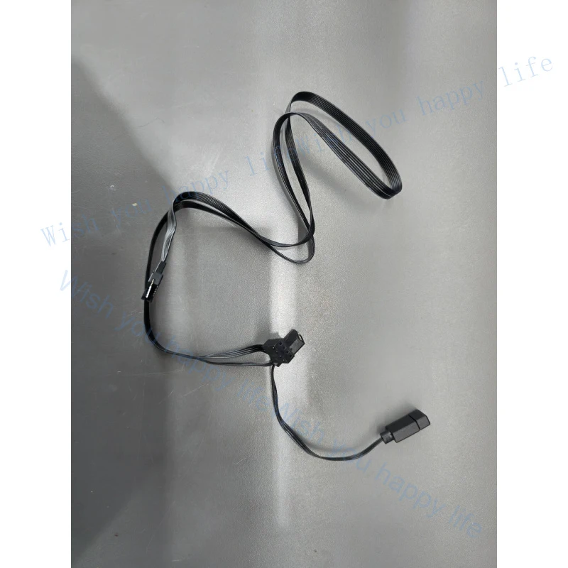 v+  ARGB Cable Line Cooling Fan Cable for VK LOKI V360 7Pin to 4Pin+5V 3Pin