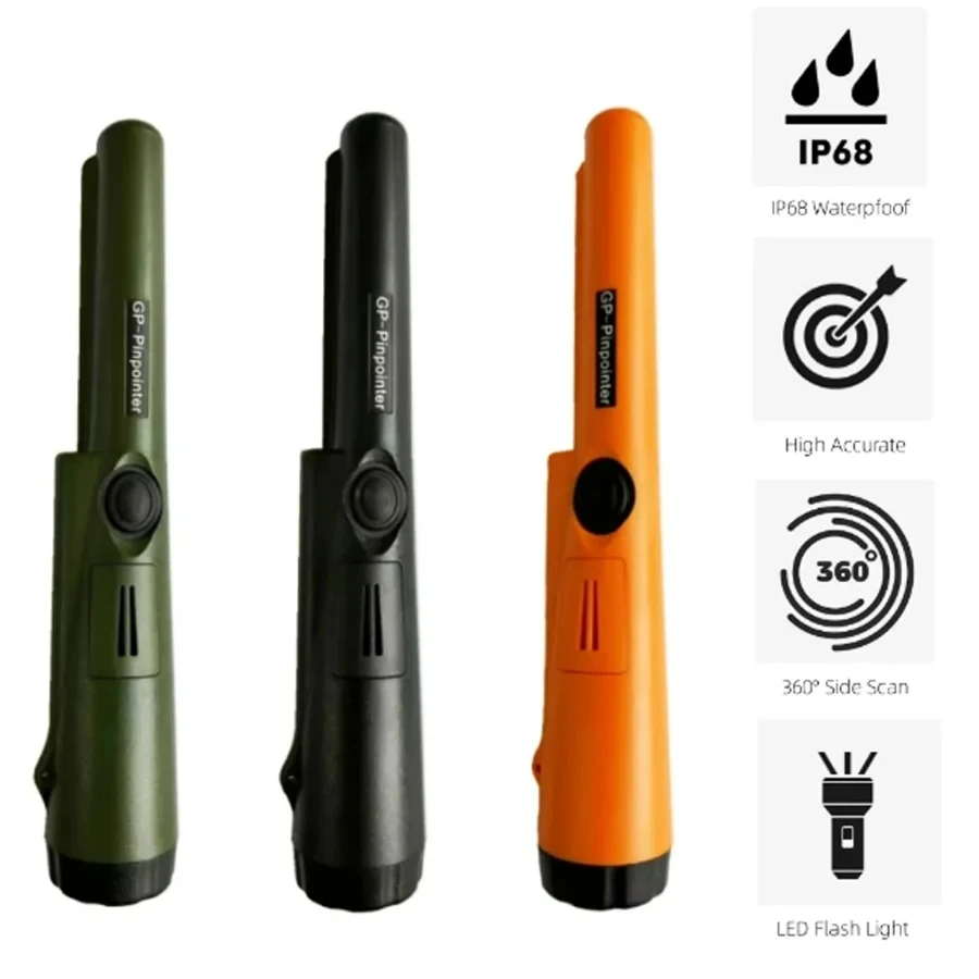 Positioning Rod Handheld Underground Metal Detector GP Pointer Handheld Waterproof High Sensitivity Security Detector