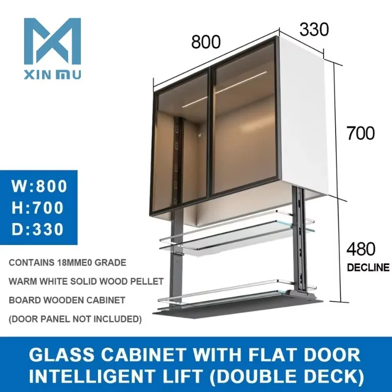 طاولة جزيرة المطبخ مع خزائن تخزين ومنظمات حاويات زجاجية وصناديق ورف وحاويات تخزين لتخزين المطبخ #2