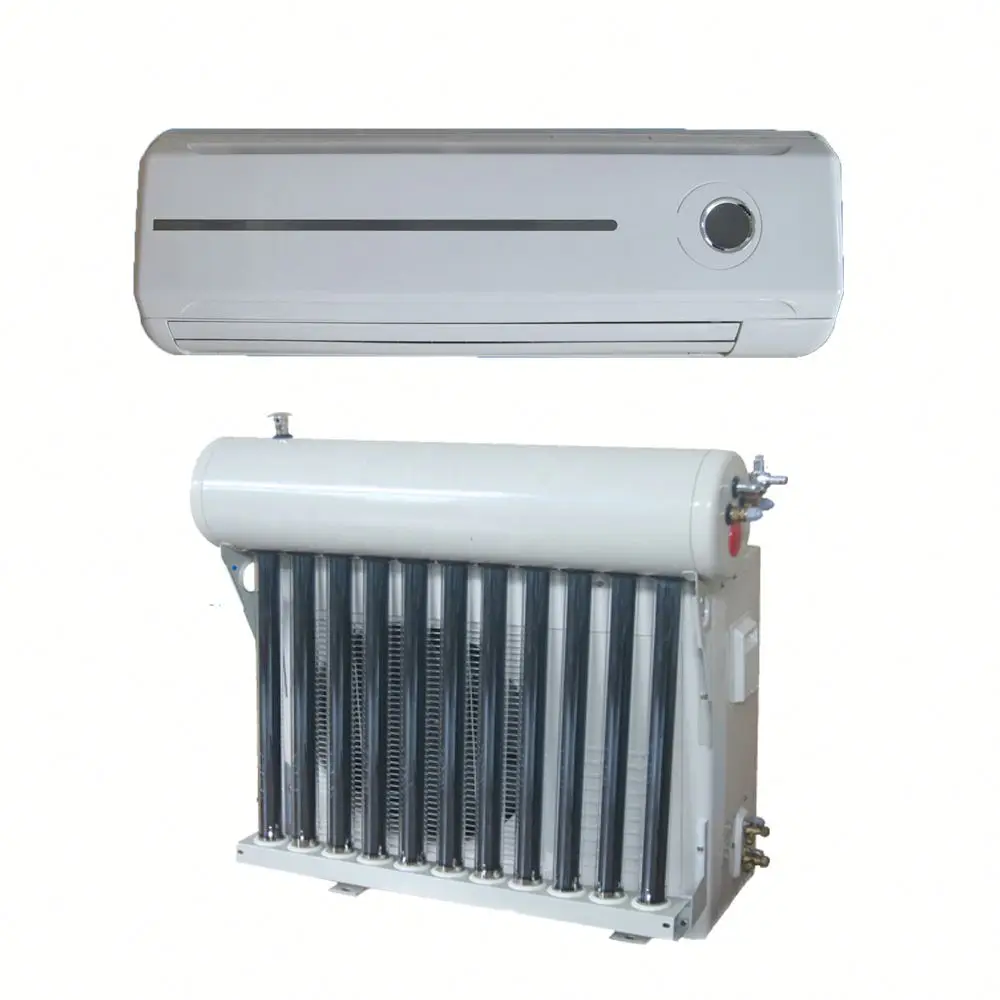 Saving 70% Energy From 9000Btu to 24000Btu Split Type Solar Powered Hybrid DC Air Conditioner