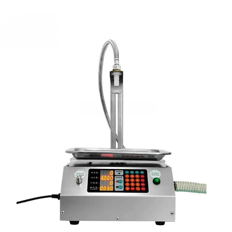 CSY-L17 Large Flow Automatic Quantitative Liquid Edible Oil Dispensing Equipment Weighing Filling Machine in Stock