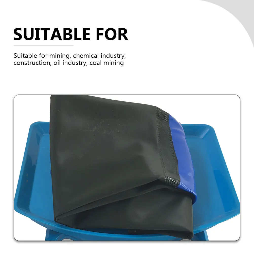 

1Pair Acid Alkali Resistant Rubber Gloves Durable PVC Waterproof Heavy Duty Oil Resistant Anti Skid Industrial Gloves Protective