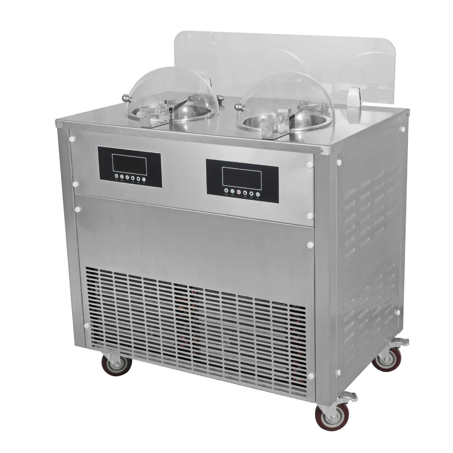 Commercial Hard Ice Cream Maker 20L/H Ice Cream for Ice Cream Shop Machine 2 Cylinders Gelato Machine