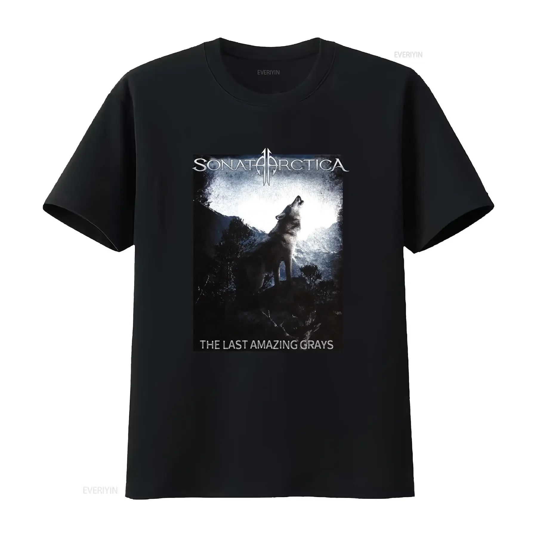 

Футболка Sonata Arctica, альбом 2009, The Last Amazing Grays Nightwish Stratovarius, винтажная стираная, удобная, универсальная, дышащая