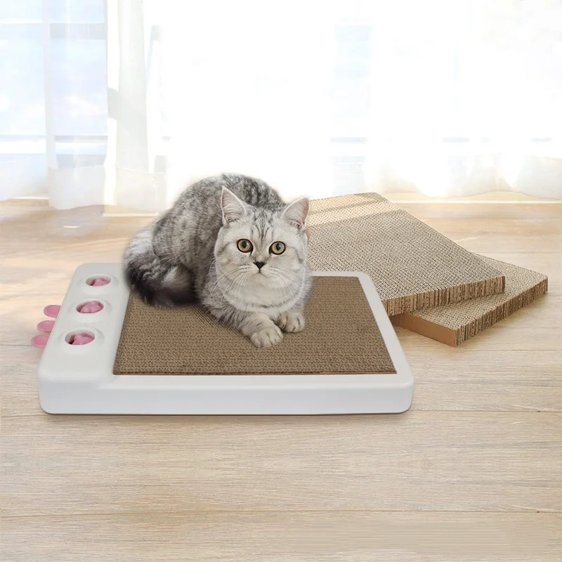 New Pet Training Supplies Cat Scratching Board Cat Toys Multifunctional Hard Rubber Durable And Unbreakable Cat Scratching Board