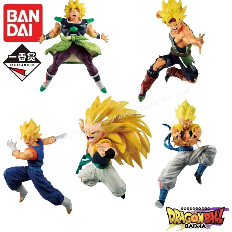 

In Stock 100% Original Bandai Ichiban Kuji Dragon Ball Super Rising Broly, Goku, Vegeta, Gogeta, Bardock Anime Character Model