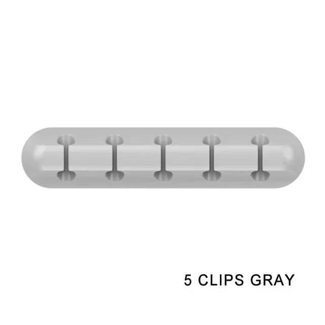 Kabelhalter-Clips, Kabelmanagement, Kabel-Organizer, Clips aus Silikon für USB-Ladekabel, Maus, Kabel, Draht, PC, Büro, Zuhause, Auto