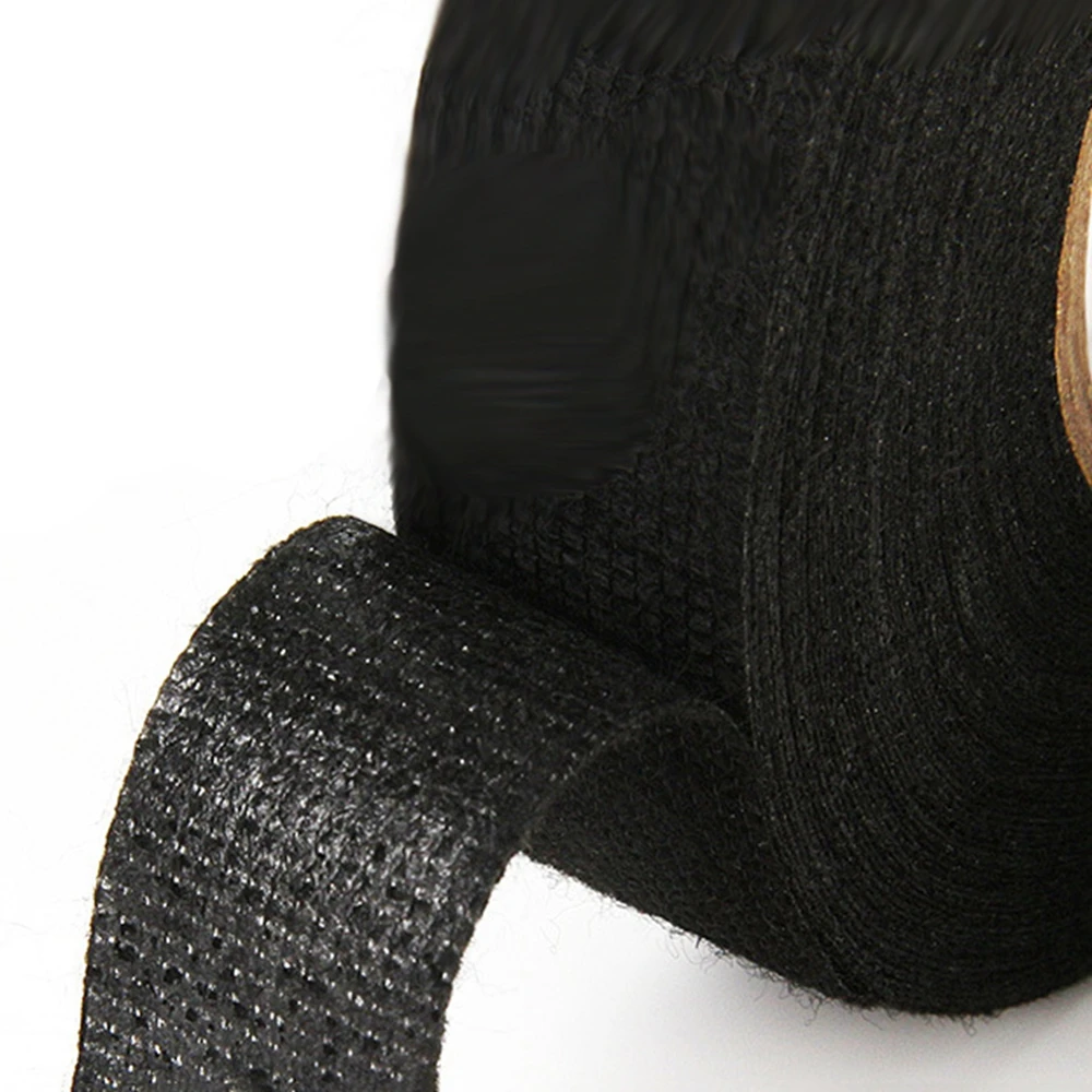 15 Meters 19mm Width Multipurpose Self Adhesive Tape Anti-creak Rattle Felt Tape Automotive Wiring Harness Tape