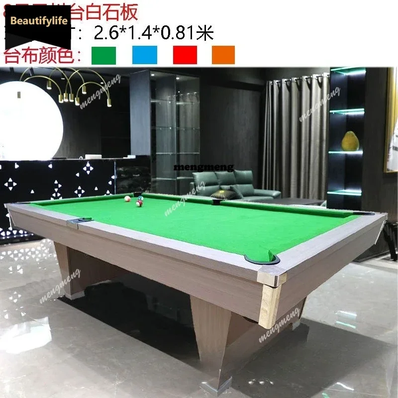 

Бытовой стандартный американский черный восемь бильярдных столов Коммерческий домашний необычный теннисный стол с девятью мячами «два в одном» D80