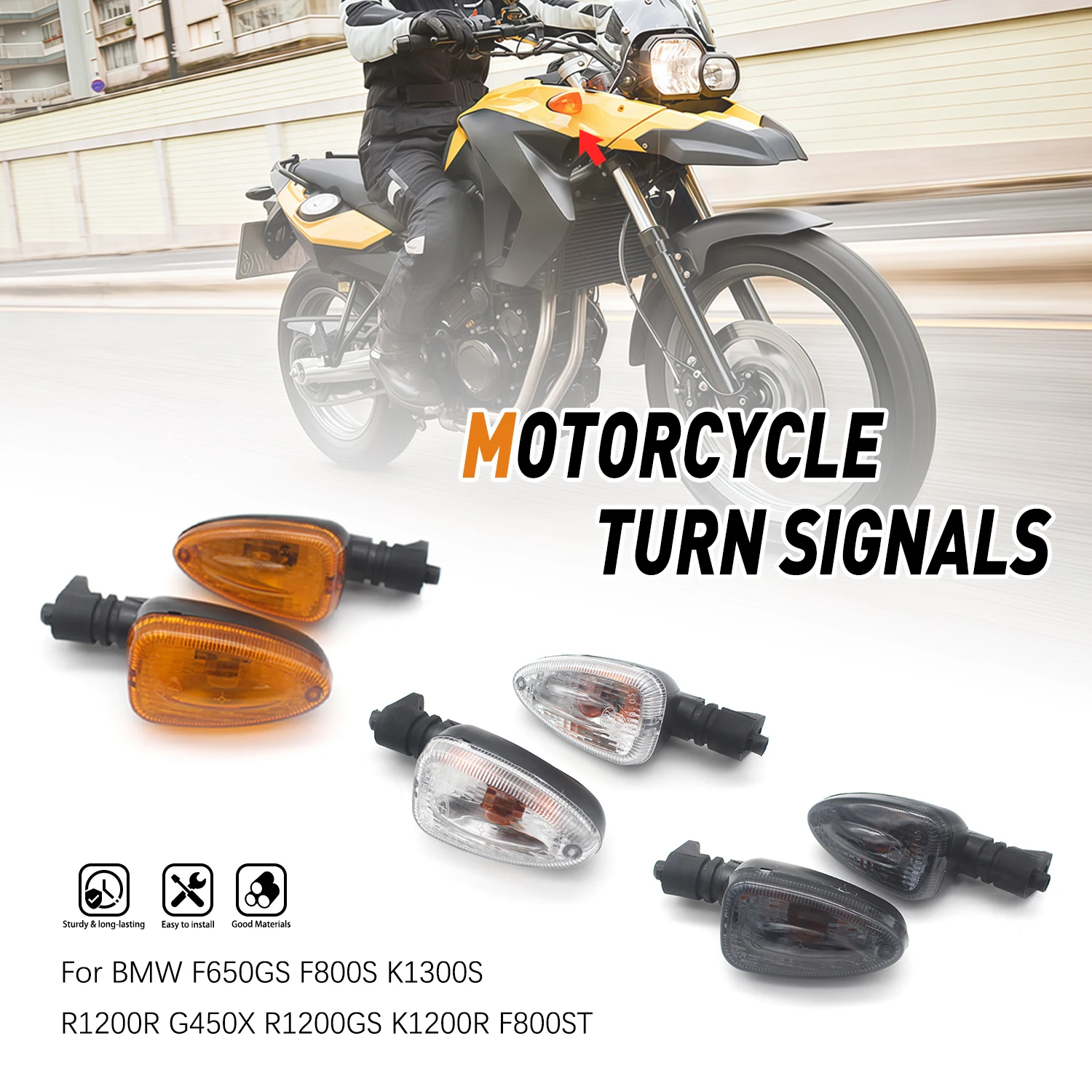 Für BMW F650GS F800S K1300S R1200R G450X R1200GS K1200R F800ST Motorrad