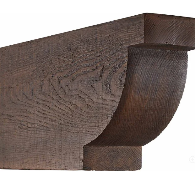 

Coarse Sawn Faux Wood Corbel - 5.75 x 11.375 x 23.785