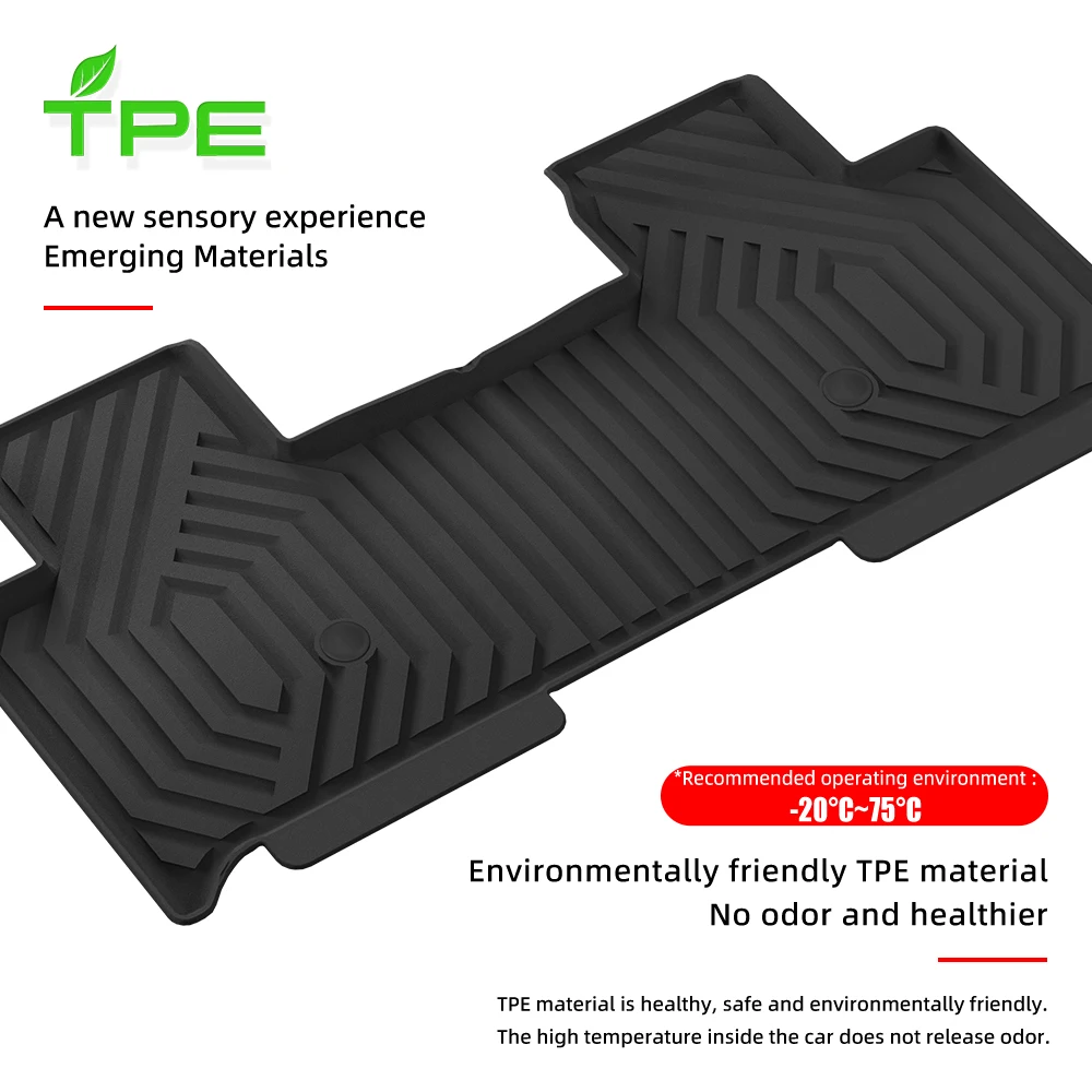 

Car Floor Mat For AITO M9 2024-2025 5 Seats Optional Zero Gravity Version Car Liners TPE Car Mat Waterproof Floor Liners