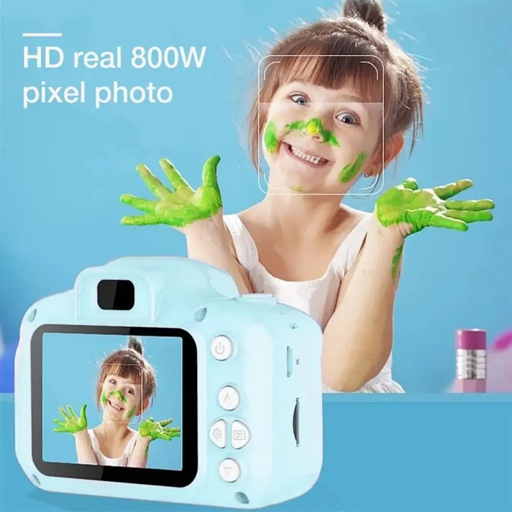 Mini cámara X2 para niños, juguetes Slr para tomar fotografías, Mini cámara Digital para niños, cámara HD para niños pequeños, juguetes, regalos